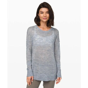 Lululemon Well Being Crew Linen Sweater